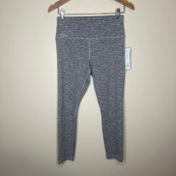 Athleta Transcend Texture 7/8 Gray Leggings - Picture 2 of 6